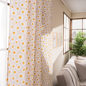  Κουρτίνα (Έτοιμη Ραμμένη) Floreta 01