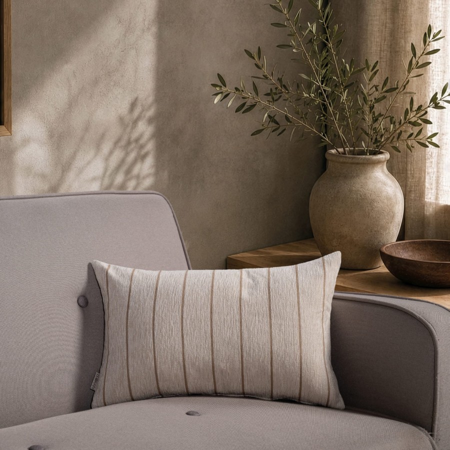Μαξιλαροθήκη Macon 01 Natural Beige