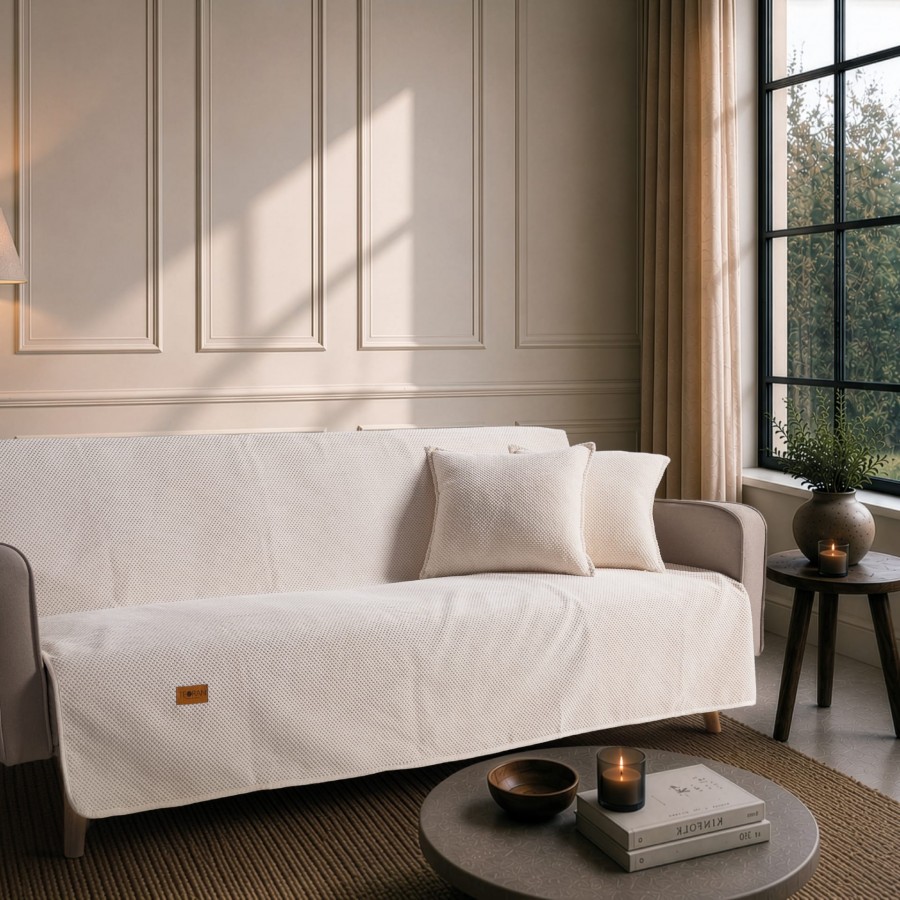 Ριχτάρι Αντιολισθητικό Αδιάβροχο Pearl  01 Ivory