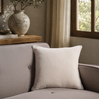 Μαξιλαροθήκη Αδιάβροχη Pearl 01 Ivory