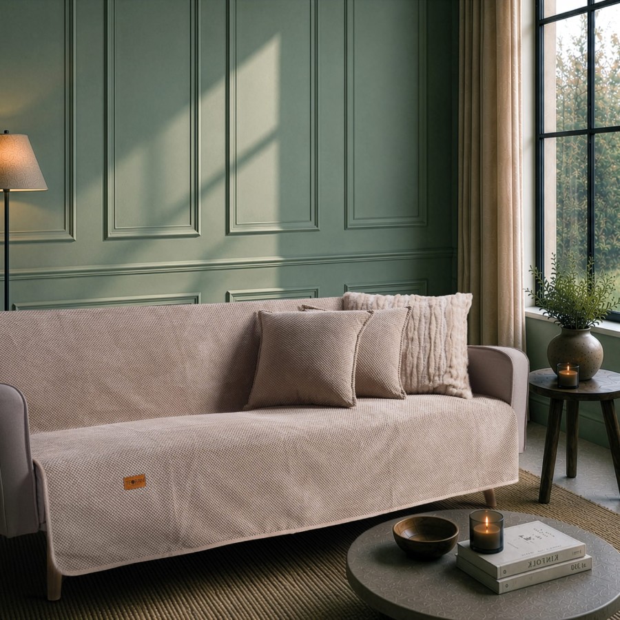 Ριχτάρι Αντιολισθητικό Αδιάβροχο Pearl  02 Beige